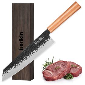 Professional Kiritsuke Santoku Chef Knife, 9 Inch Japanese Chef Knife (size: Kiritsuke knife)