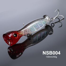 Brand: Sea Fishing Wave Climbing Lure Lure Far Cast Floating Water Wave Ripping Surface System Deep Sea Fishing Golden Gun GT Bait 50g (Model: NSB004)