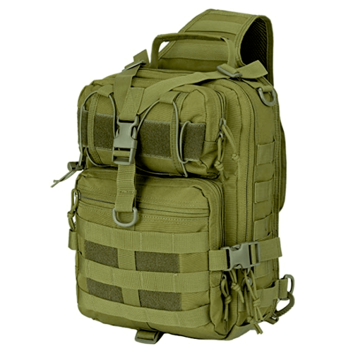 15L Unisex Medium Sling Shoulder Bag MOLLE Outdoor Daypack Backpack 15L Unisex Medium Sling Shoulder Bag MOLLE Outdoor Daypack Backpack